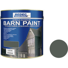 Bedec Satin Barn Paint 2.5L Forest Green