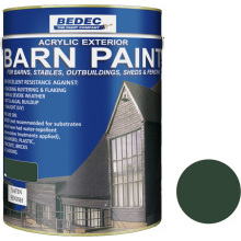 Bedec Satin Barn Paint 5L Dark Green