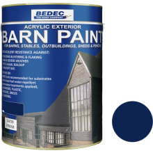 Bedec Satin Barn Paint 5L Deep Blue