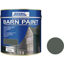 Bedec Semi Gloss Barn Paint 2.5L Forest Green