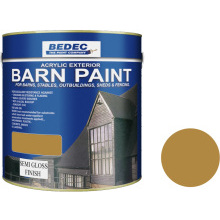 Bedec Semi Gloss Barn Paint 2.5L Solid Pine