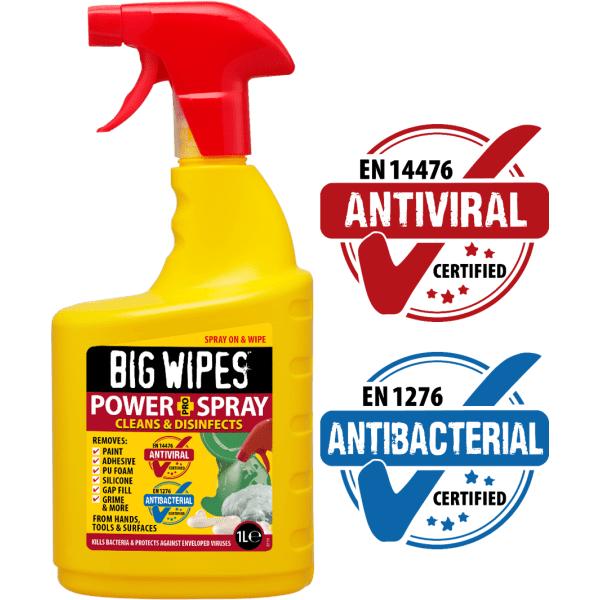 Big Wipes Power Spray Hand Cleaner 1Litre BGW2448