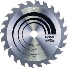 Bosch Circular Saw Blade Optiline Handheld 190x2.6x20mm