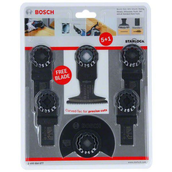 Bosch OMT Multi-Tool Set 6pc 2608664677