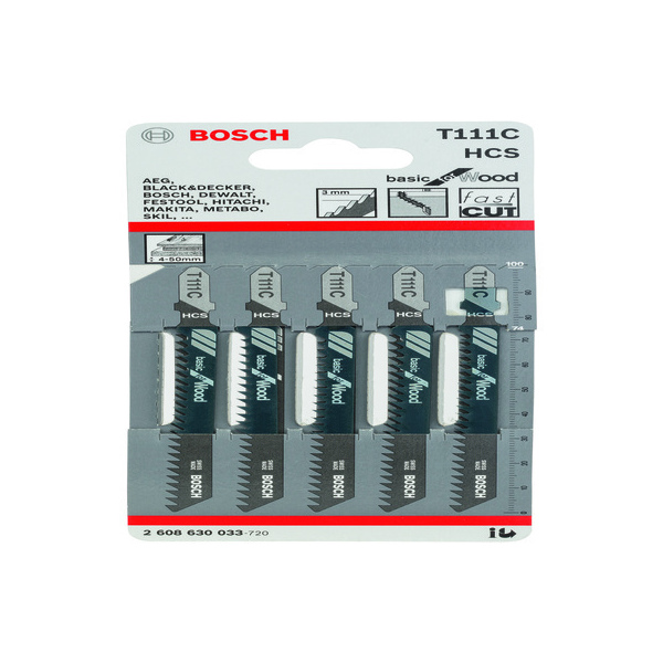 Bosch Pk/5 T111C Jigsaw Blade 2608 630 033 T