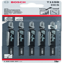 Bosch Pk/5 T119B Jigsaw Blade 2608 630 037 T