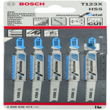 Bosch Pk/5 T123X Jigsaw Blade 2608 638 473