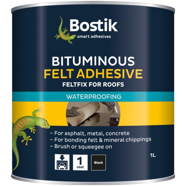 Bostik Bitumen Roofing Felt Adhesive 2.5L 