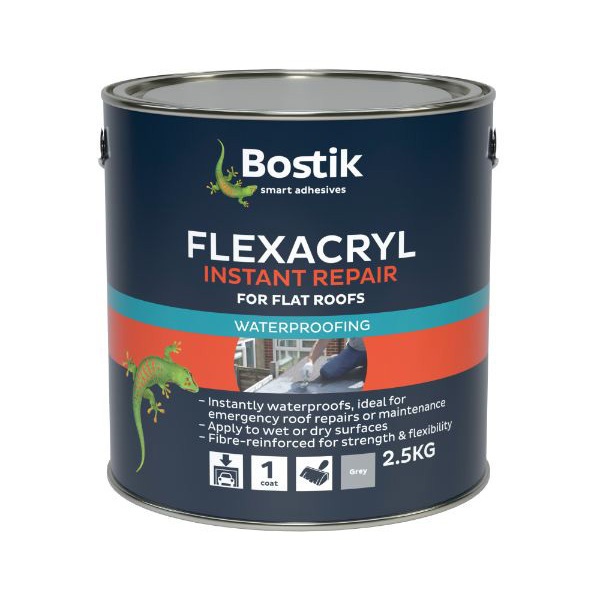 Bostik Flexacryl 2.5Kg Grey