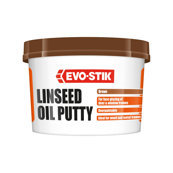 Bostik Vallance Multi Purpose Linseed Oil Putty Brown 1kg