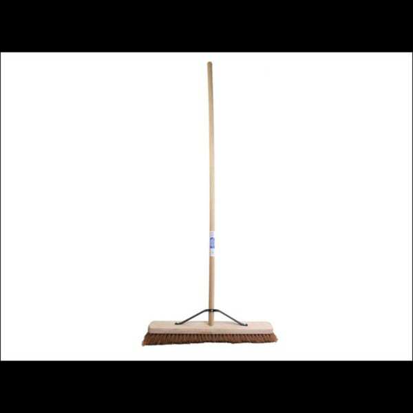 C/B 24in Bass Broom with Metal Stay & 4'6in Handle