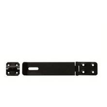 CB Safety Hasp & Staple Extruded Black 114mm