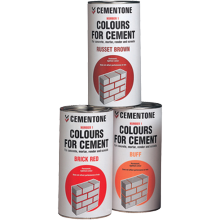 Cement Colouring Cemetone 1kg Red Brick Powder