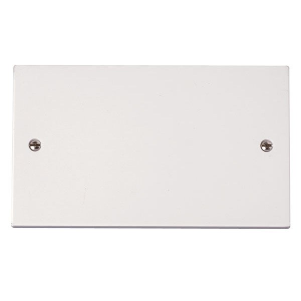 Click PRW061 2 Gang Blank Plate
