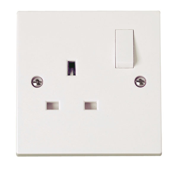 Click PRW035 1 Gang 13A DP Switched Socket Outlet