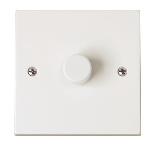 Click PRW140 1 Gang 2 Way 400Va Rotary Dimmer Switch