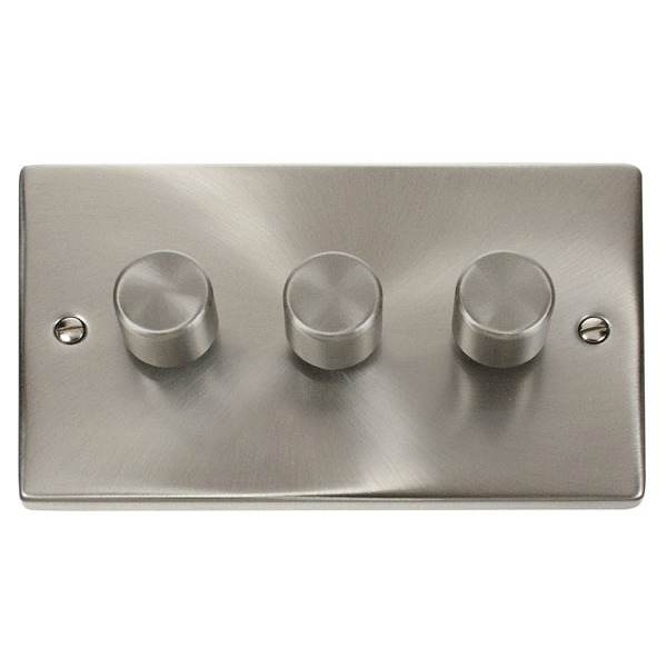 Click VPSC153 3 Gang 2 Way 400Va Dimmer Switch