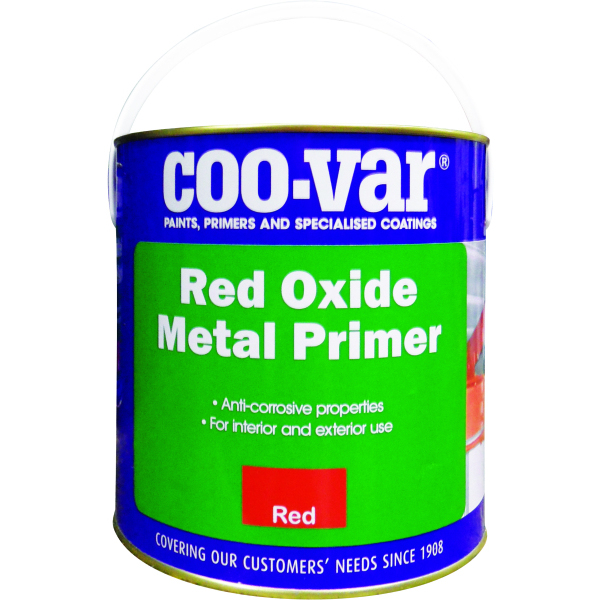 Coo-Var 2.5ltr Red Oxide Metal Primer