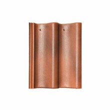 CREST DOUBLE PANTILE ROOF TILE SMOOTH RUSTIC NK-3020.4