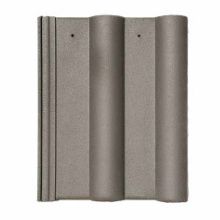 CREST DOUBLE ROMAN ROOF TILE ANTHRACITE GREY SMOOTH NK-1020.33