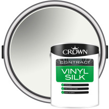Crown Contract Vinyl Silk Brilliant White 5L 5093063
