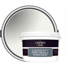 Crown Trade Covermatt Emulsion Dry Wall Primer 10L White 5074888