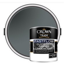Crown Trade Fastflow Q/D Primer Undercoat 2.5L Charcoal 5090870