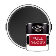 Crown Trade Full Gloss 5L Black 5026961