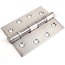 DALE XL000835 PAIR OF BALL BEARING BUTT HINGES 100mm SATIN STAINLESS STEEL
