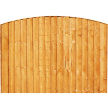 Denbigh Timber Convex Vertical Board Fence Panel 6 X 3 (3 High To Top Of Bow) Bovb6X3