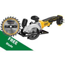 DEWALT DCS571N-XJ 18v BODY ONLY COMPACT CIRCULAR SAW NO BATTERIES OR CHARGER