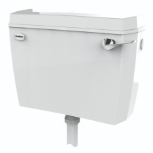 DUDLEY 315196 ACCLAIM S SISO LOW LEVEL CISTERN WITH FRONT LEVER WHITE