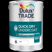 DULUX 5220150 TRADE QUICK DRYING UNDERCOAT 1L WHITE