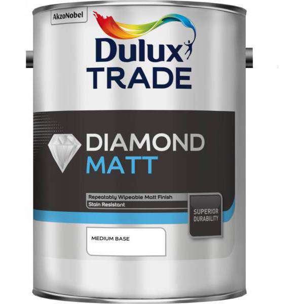 Dulux Trade Diamond Matt Medium Base 5ltr