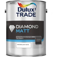 Dulux Trade Diamond Matt Pure Brilliant White 5ltr