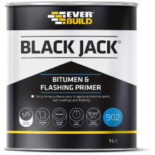 EVERBUILD BLACK JACK BITUMEN AND FLASHING 1l BLACK 90201