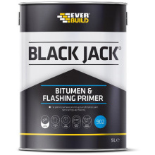 EVERBUILD BLACK JACK BITUMEN AND FLASHING PREMIER 5l BLACK 90205