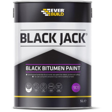 EVERBUILD BLACK JACK BITUMEN PAINT 5l BLACK 90105