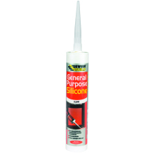 EVERBUILD GENERAL PURPOSE SILICONE C3 CLEAR GPSTR