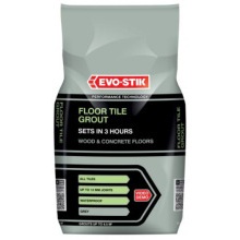 EVO FASTSETTING GROUT FOR FLOORS COLOURED 5kg CHARCOAL 30812292