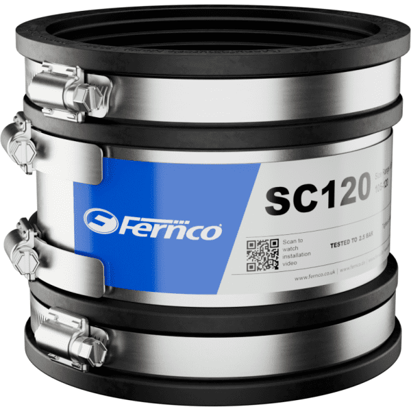 Fernco  Standard Coupling 120-137mm SC137