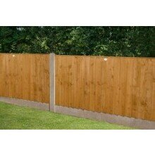 Forest Ff46Pk20 Feather Edge Fence Panel 6 X 4`