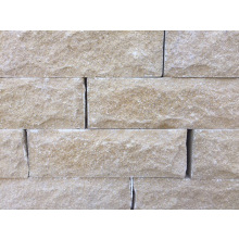 FORTICRETE 450 x 100 x 140mm BUFF ANSTONE PITCHED FACE WALLING