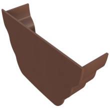 FREEFLOW OGEE STOPEND INTERNAL LEATHER BROWN FRO608LB