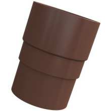 FREEFLOW ROUND PIPE SOCKET LEATHER BROWN FRR525LB