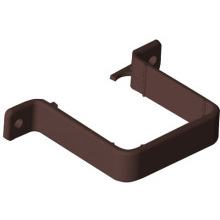 FREEFLOW SQUARE PIPE CLIP (FLUSH) LEATHER BROWN FRS536LB