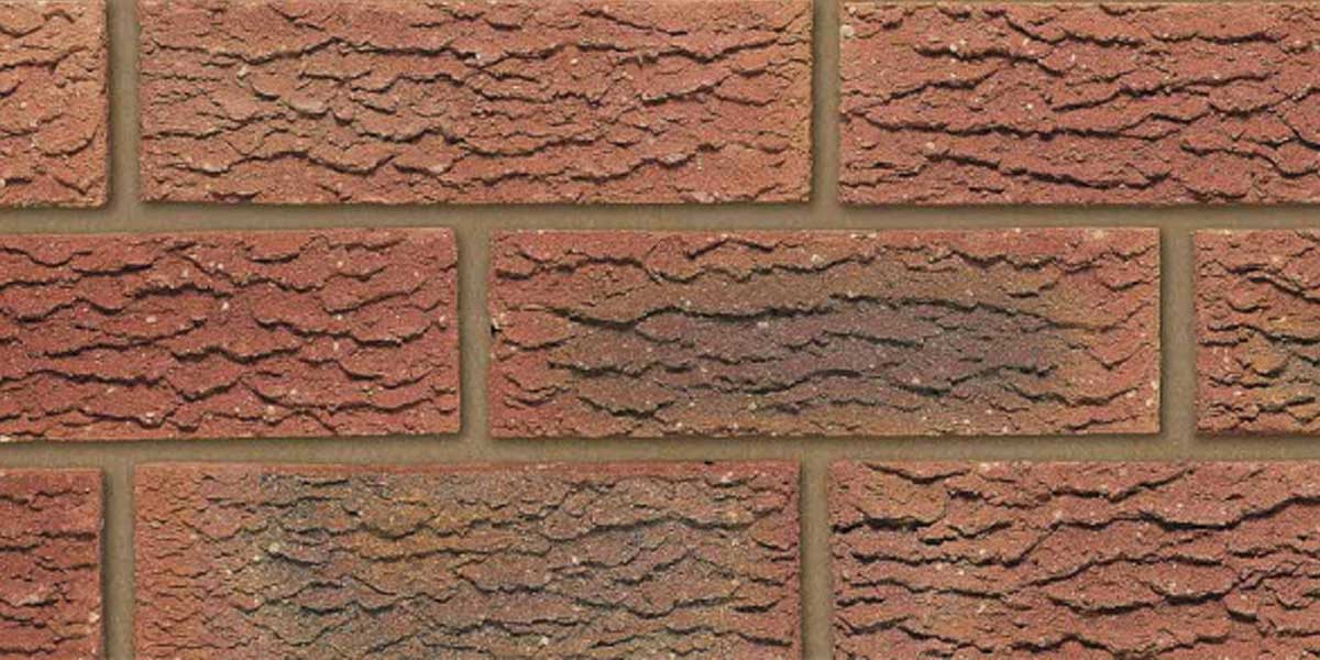 heavy textured bricks