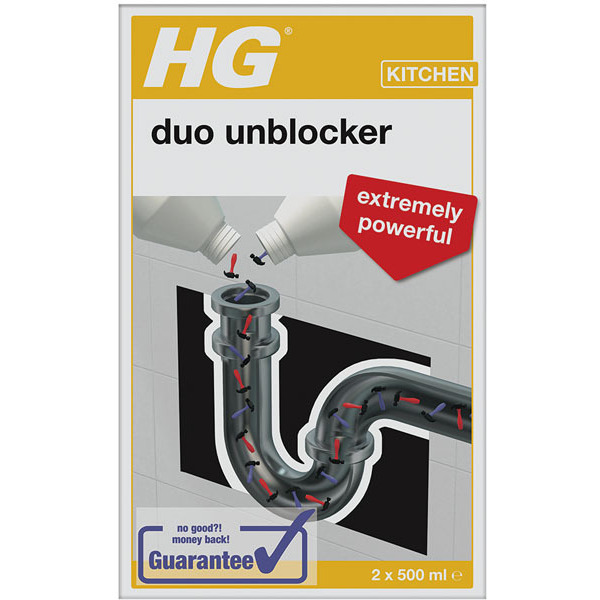 HG Duo Unblocker Extremely Powerful 2x500ml