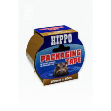 HIPPO PARCEL TAPE 50mm x 50m BROWN H18404