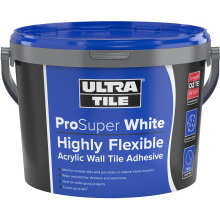 INSTARMAC ULTRATILE FIX PRO SUPER WHITE ACRYLIC WALL TILE 15kg TUB